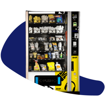 Automaty z produktami BHP narzędziami Automat Spec
